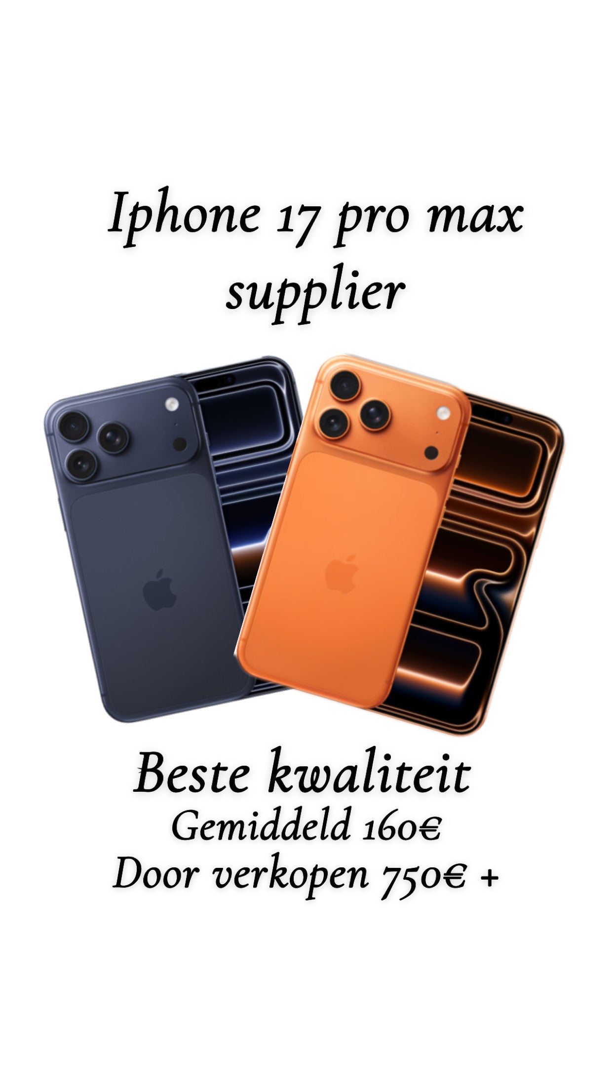 Iphone 17 pro max supplier